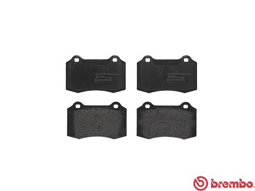 Brake Pad Set, disc brake - P 36 020 BREMBO