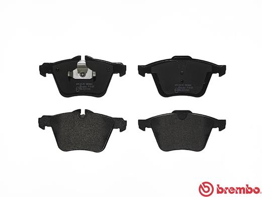 Brake Pad Set, disc brake - P 36 027 BREMBO