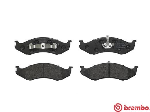 Brake Pad Set, disc brake - P 37 004 BREMBO