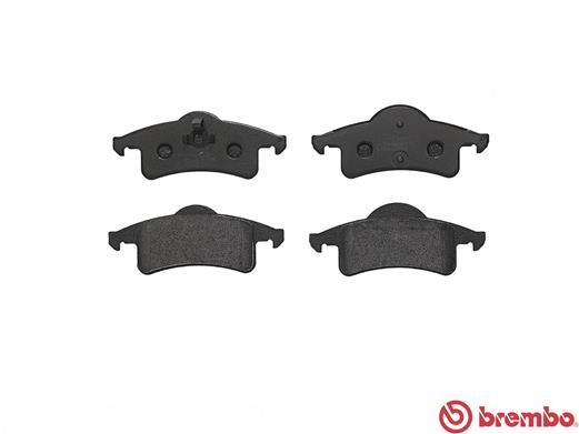 Brake Pad Set, disc brake - P 37 006 BREMBO