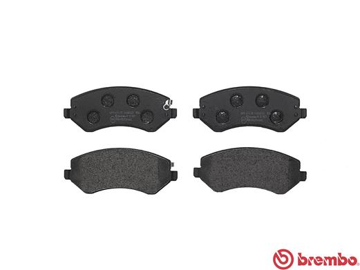 Brake Pad Set, disc brake - P 37 007 BREMBO