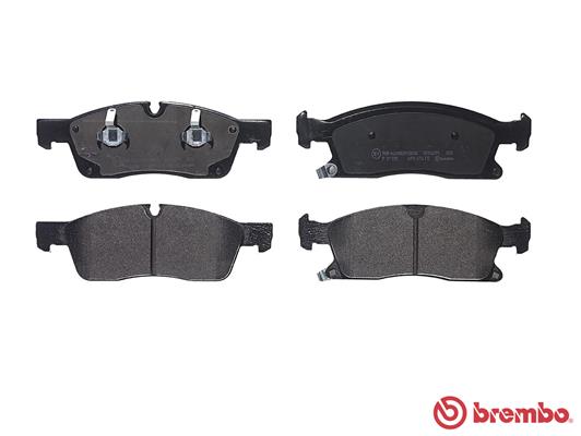 Brake Pad Set, disc brake - P 37 015 BREMBO