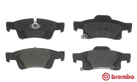 Brake Pad Set, disc brake - P 37 016 BREMBO