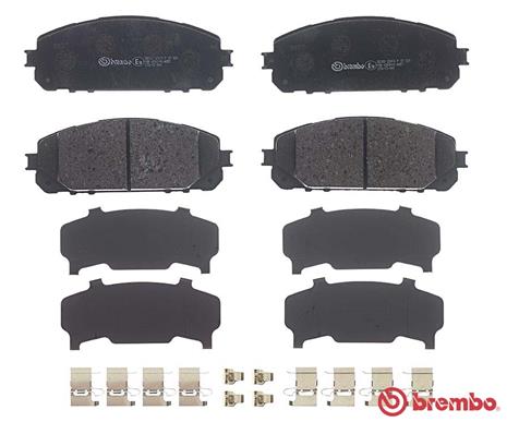 Brake Pad Set, disc brake - P 37 021 BREMBO