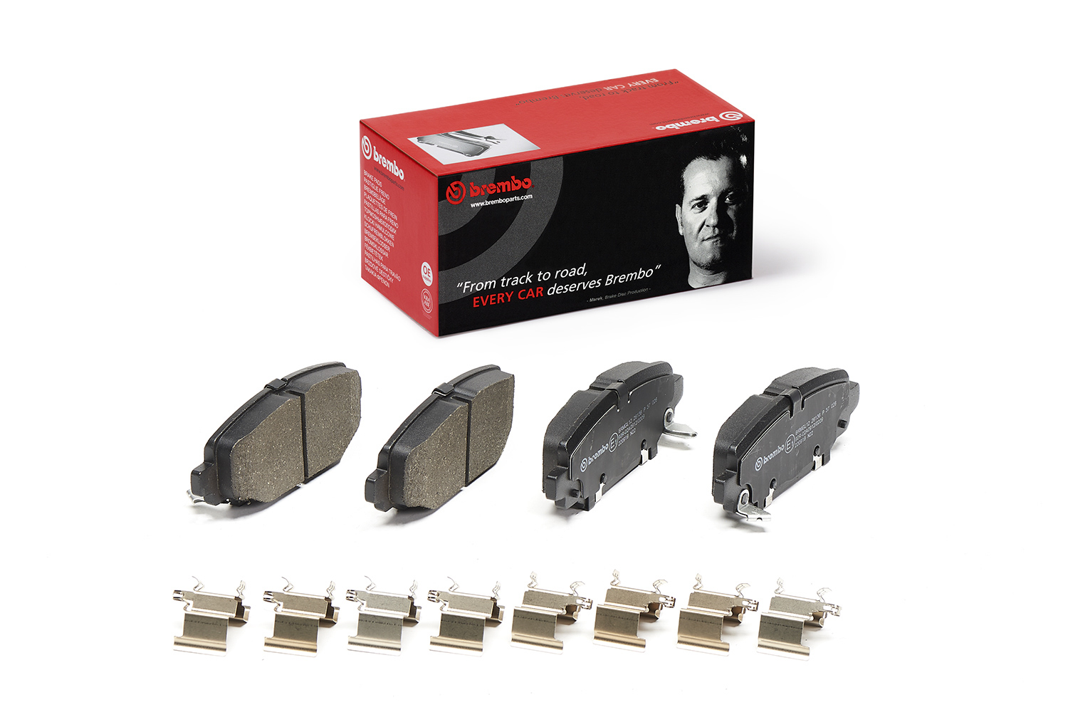 Brake Pad Set, disc brake - P 37 026 BREMBO