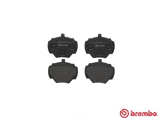 Brake Pad Set, disc brake - P 44 001 BREMBO