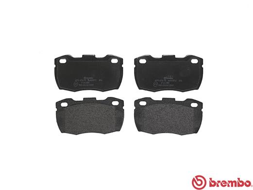 Brake Pad Set, disc brake - P 44 005 BREMBO