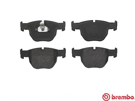 Brake Pad Set, disc brake - P 44 012 BREMBO