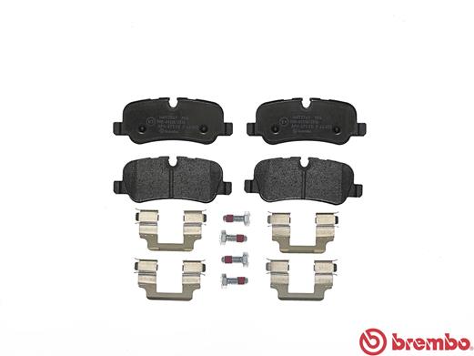 stabdžių trinkelių rinkinys, diskinis stabdys - P 44 013 BREMBO