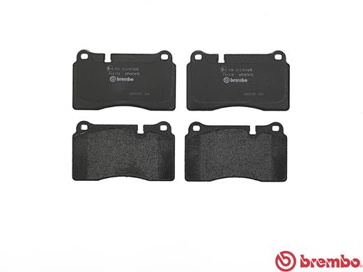 Brake Pad Set, disc brake - P 44 018 BREMBO