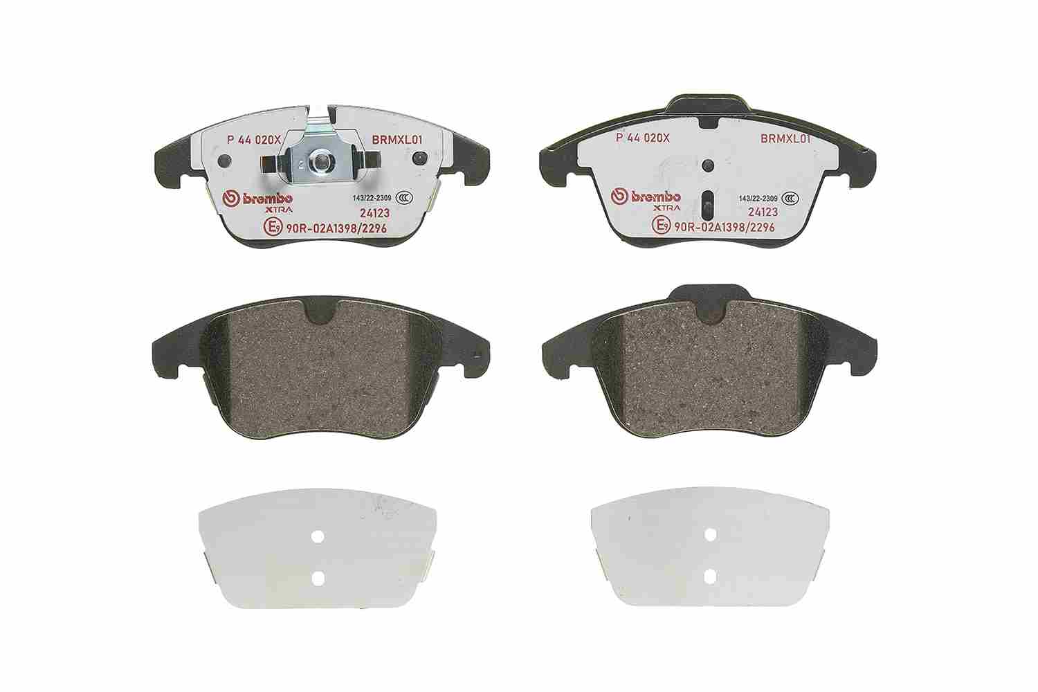 Brake Pad Set, disc brake - P 44 020X BREMBO