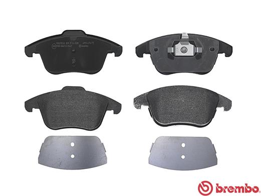 Brake Pad Set, disc brake - P 44 020 BREMBO