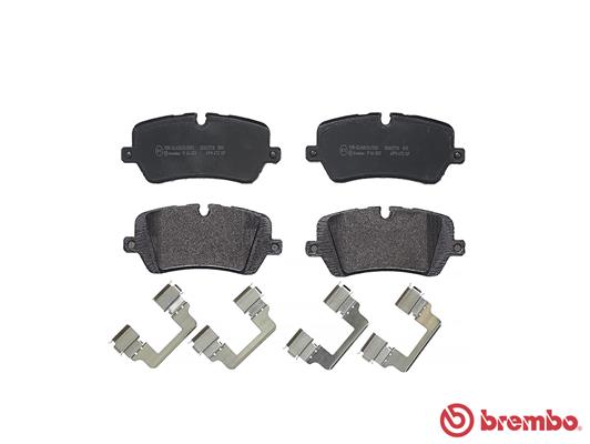 Brake Pad Set, disc brake - P 44 021 BREMBO