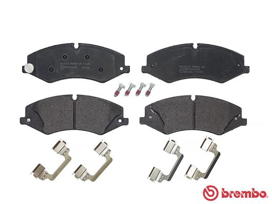 Комплект тормозных колодок, дисковый тормоз - P 44 022 BREMBO