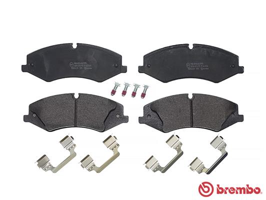 Brake Pad Set, disc brake - P 44 024 BREMBO