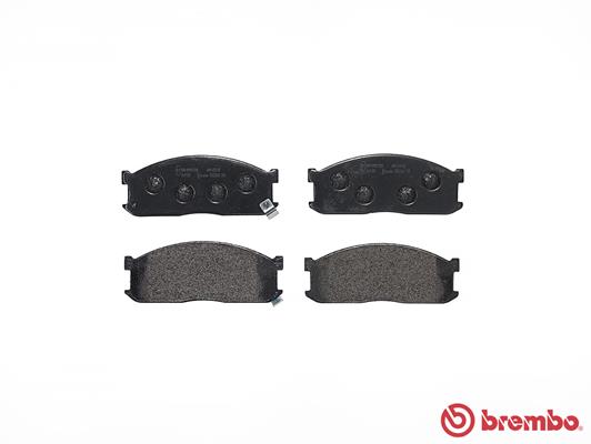Brake Pad Set, disc brake - P 49 010 BREMBO