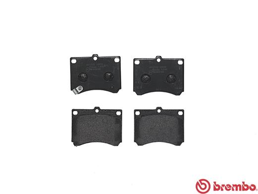 Brake Pad Set, disc brake - P 49 011 BREMBO