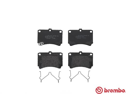 Brake Pad Set, disc brake - P 49 016 BREMBO