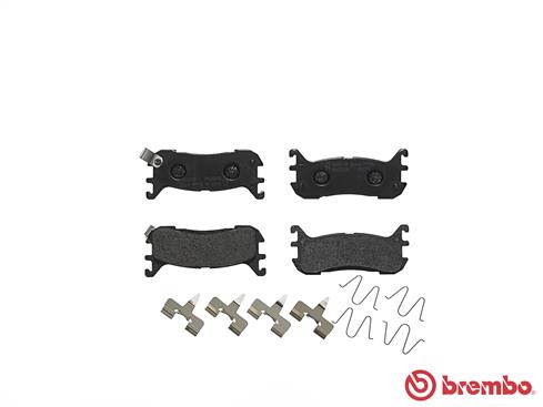 Brake Pad Set, disc brake - P 49 021 BREMBO