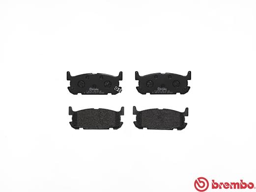 Brake Pad Set, disc brake - P 49 031 BREMBO