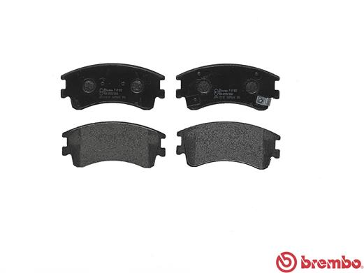 Комплект тормозных колодок, дисковый тормоз - P 49 032 BREMBO