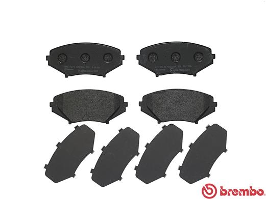 Комплект тормозных колодок, дисковый тормоз - P 49 034 BREMBO
