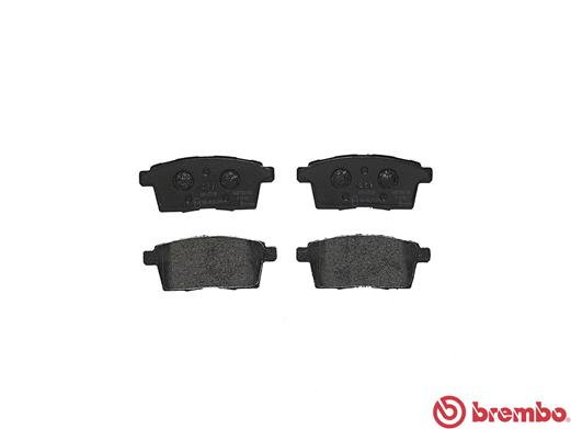 Brake Pad Set, disc brake - P 49 041 BREMBO