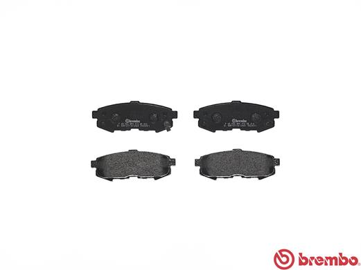 Brake Pad Set, disc brake - P 49 042 BREMBO