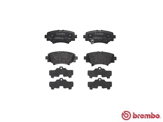 Kit pastiglie freno, Freno a disco - P 49 049 BREMBO
