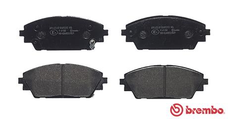 Brake Pad Set, disc brake - P 49 050 BREMBO