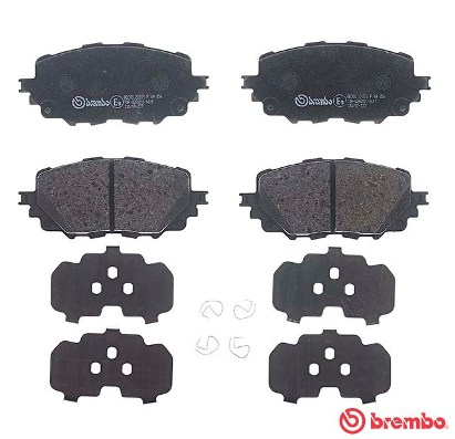 Brake Pad Set, disc brake - P 49 054 BREMBO