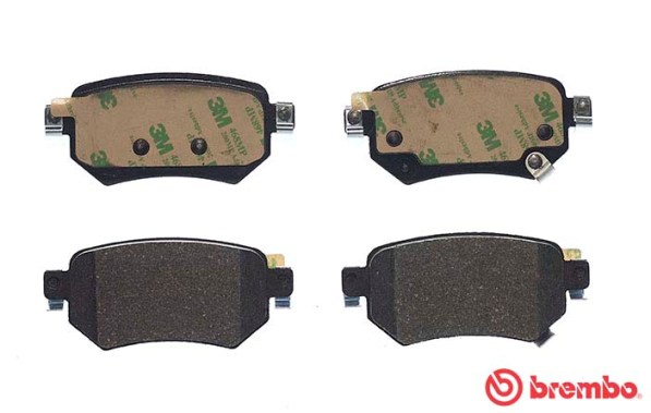 Bremsbelagsatz, Scheibenbremse - P 49 059 BREMBO