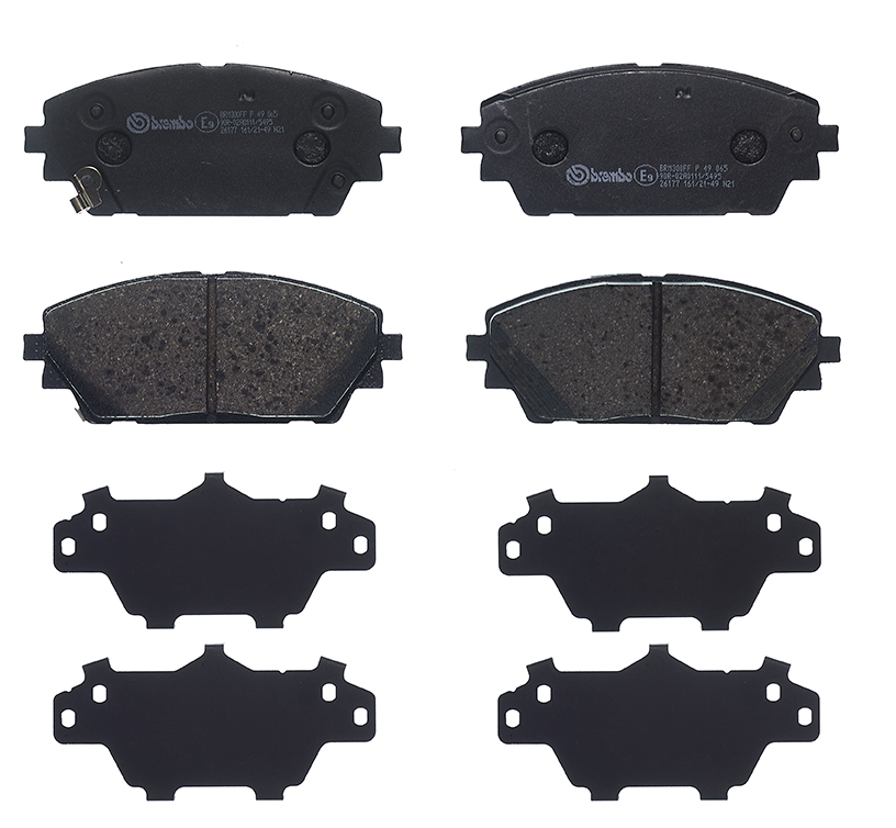 Brake Pad Set, disc brake - P 49 065 BREMBO