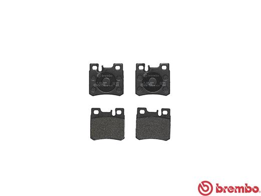 Brake Pad Set, disc brake - P 50 009 BREMBO