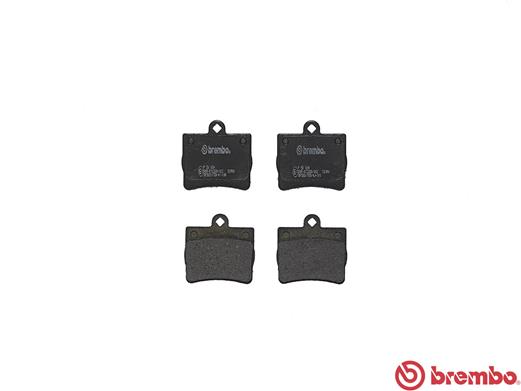 Brake Pad Set, disc brake - P 50 024 BREMBO