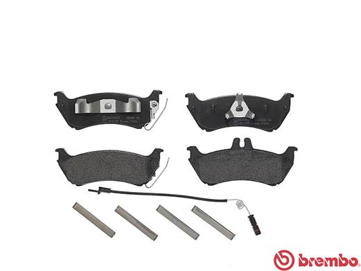 Brake Pad Set, disc brake - P 50 044 BREMBO