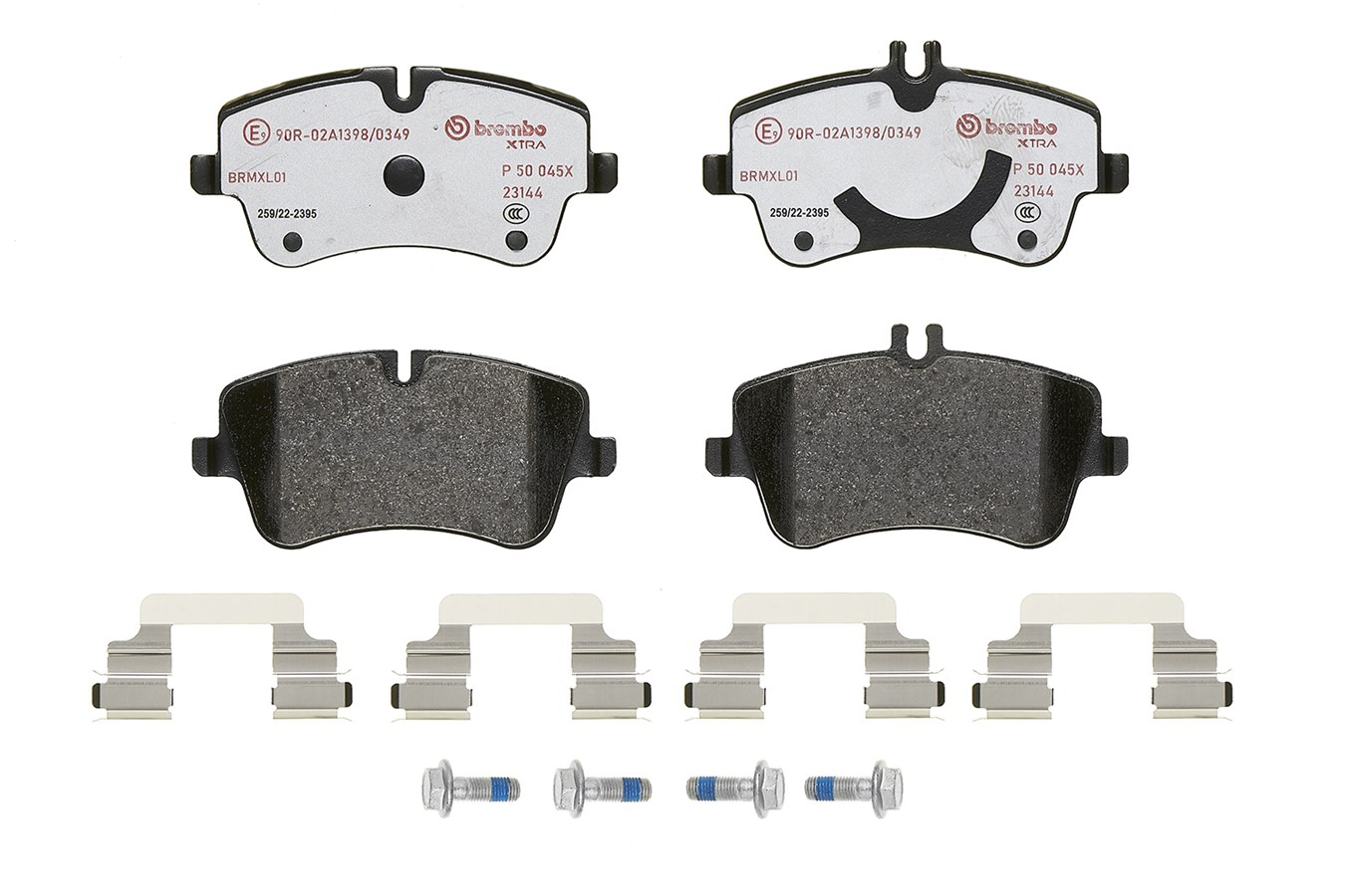 Brake Pad Set, disc brake - P 50 045X BREMBO
