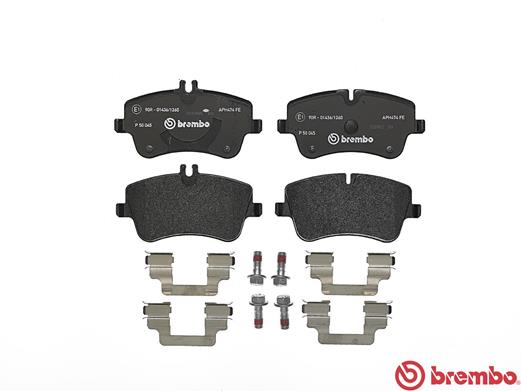 Brake Pad Set, disc brake - P 50 045 BREMBO