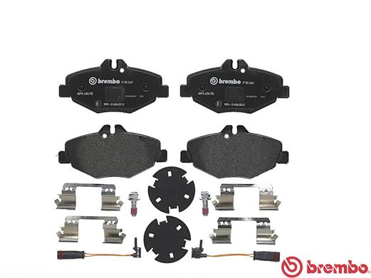Brake Pad Set, disc brake - P 50 049 BREMBO
