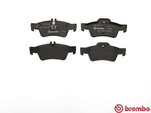 Brake Pad Set, disc brake - P 50 052 BREMBO