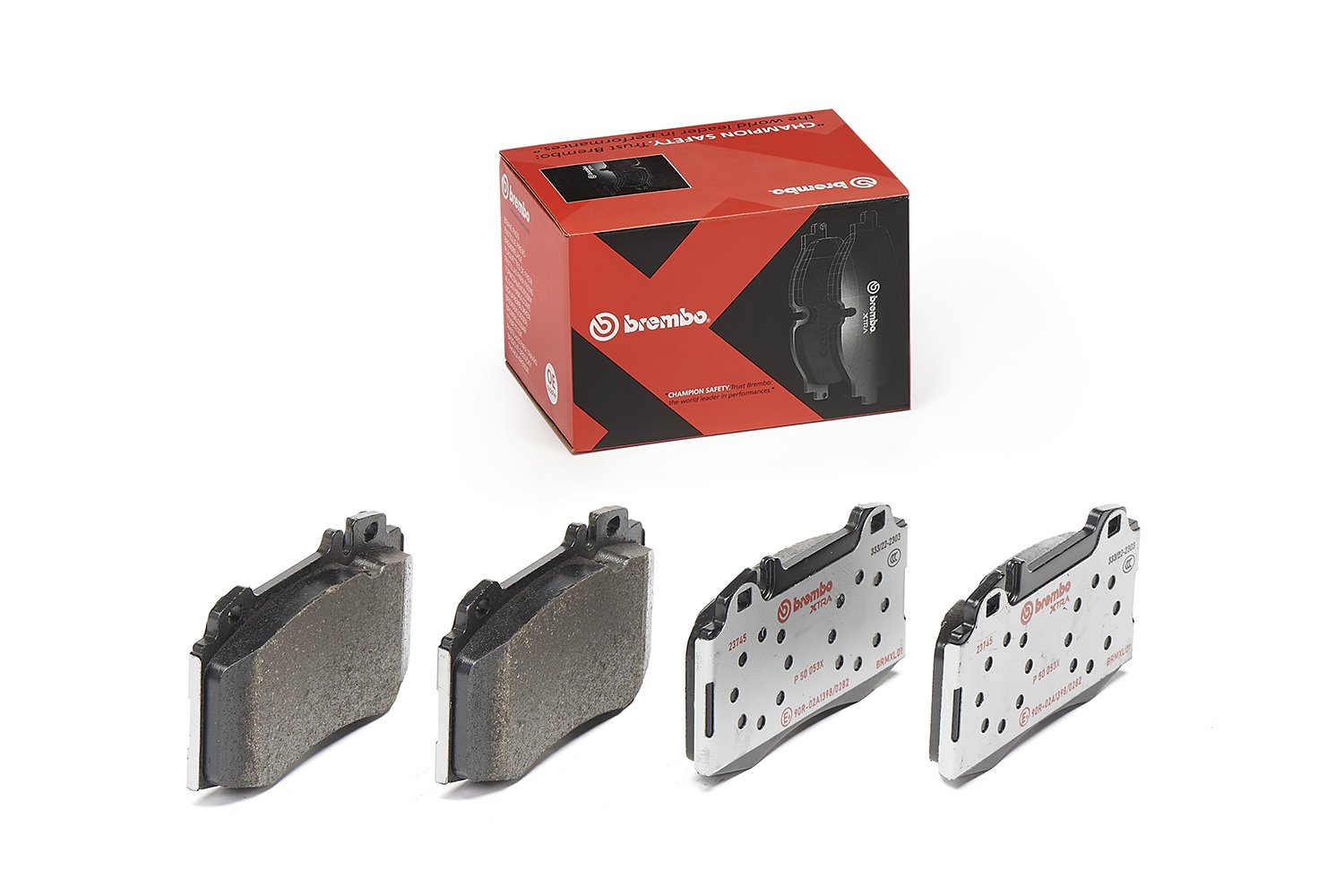 Brake Pad Set, disc brake - P 50 053X BREMBO