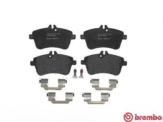 Brake Pad Set, disc brake - P 50 057 BREMBO