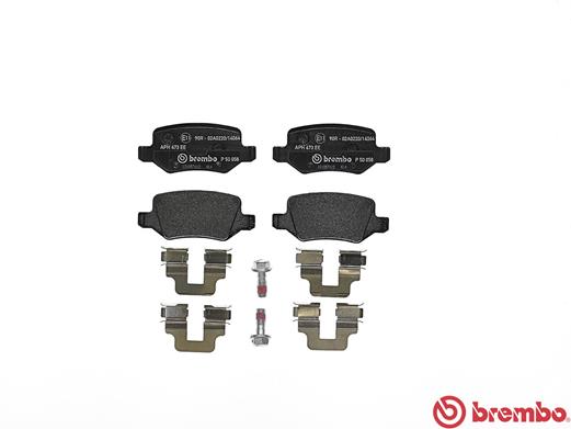 Brake Pad Set, disc brake - P 50 058 BREMBO