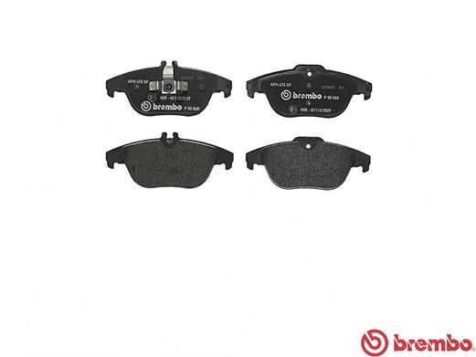Brake Pad Set, disc brake - P 50 068 BREMBO