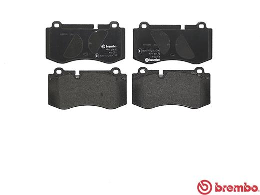Brake Pad Set, disc brake - P 50 074 BREMBO