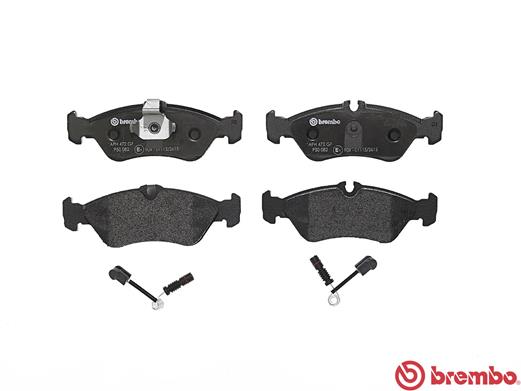 Brake Pad Set, disc brake - P 50 082 BREMBO