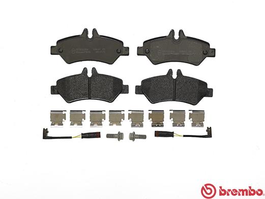 Brake Pad Set, disc brake - P 50 084 BREMBO