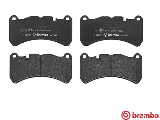 Brake Pad Set, disc brake - P 50 092 BREMBO