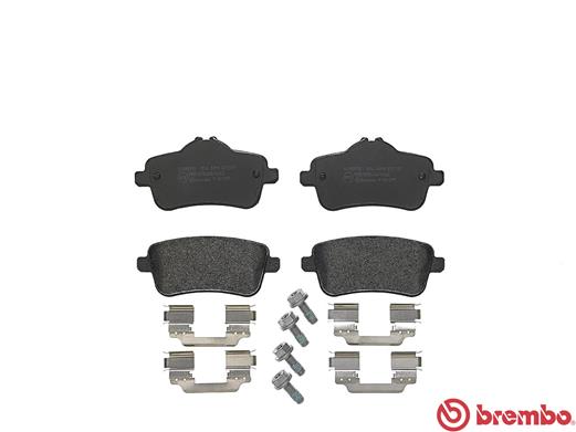 Brake Pad Set, disc brake - P 50 099 BREMBO