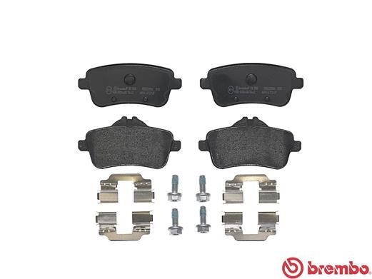Brake Pad Set, disc brake - P 50 100 BREMBO